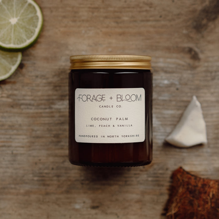 Forage + Bloom: Coconut Palm Candle