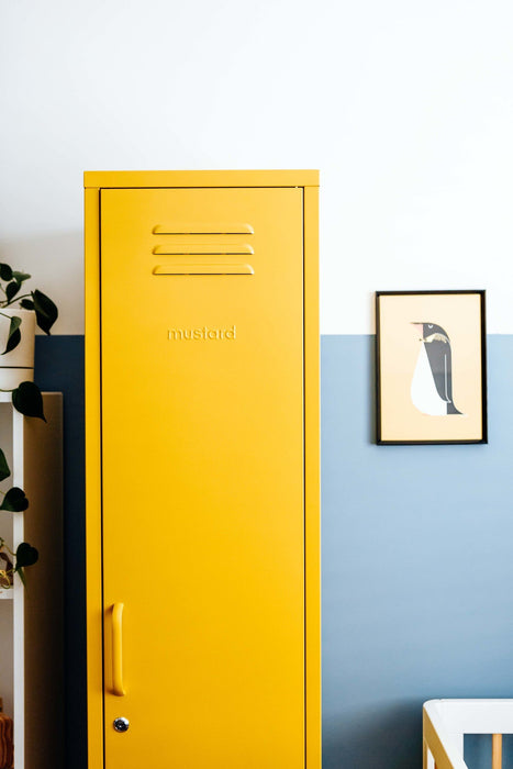 Mustard Made: Storage locker - the skinny in mustard