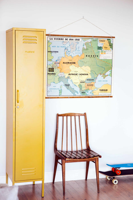 Mustard Made: Storage locker - the skinny in mustard