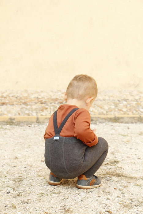 Silly Silas: Footed - Dark Grey Blend