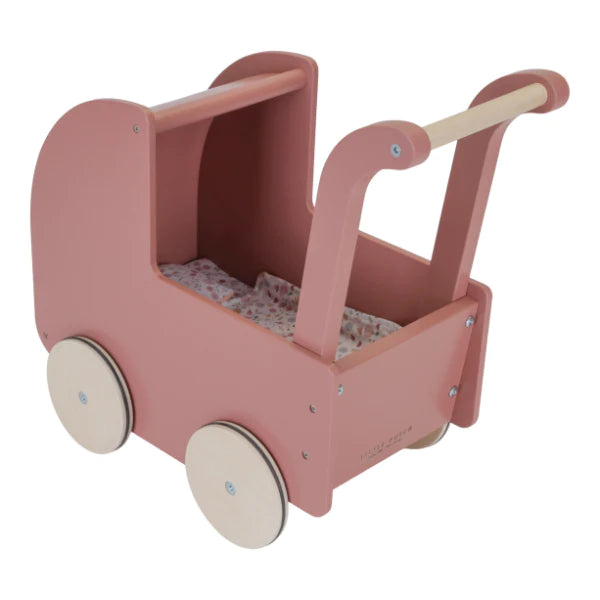 Little Dutch: Wooden Doll Pram