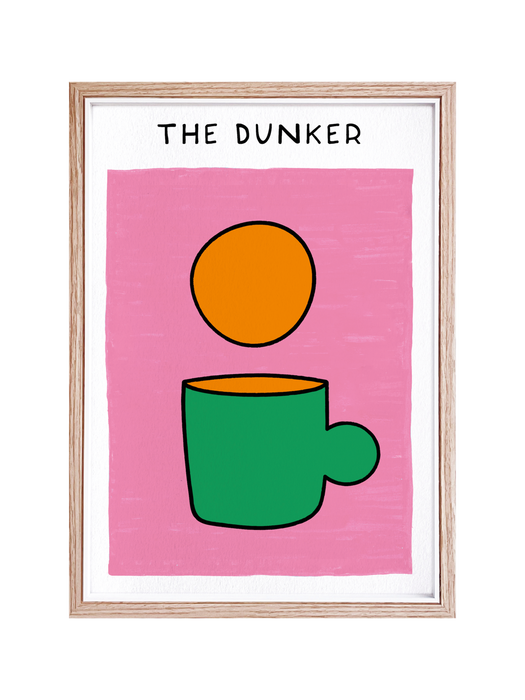 Hand And Palm: The Dunker Print  - A4