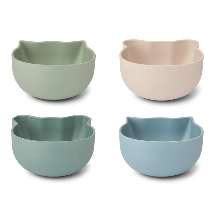 Liewood: Filiz Snack Bowls - Dusty Mint Mix