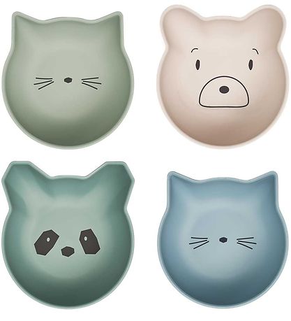 Liewood: Filiz Snack Bowls - Dusty Mint Mix