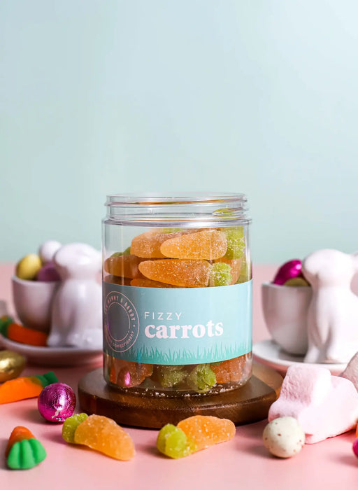 Gourmet Confectionery: Fizzy Carrots - Vegan