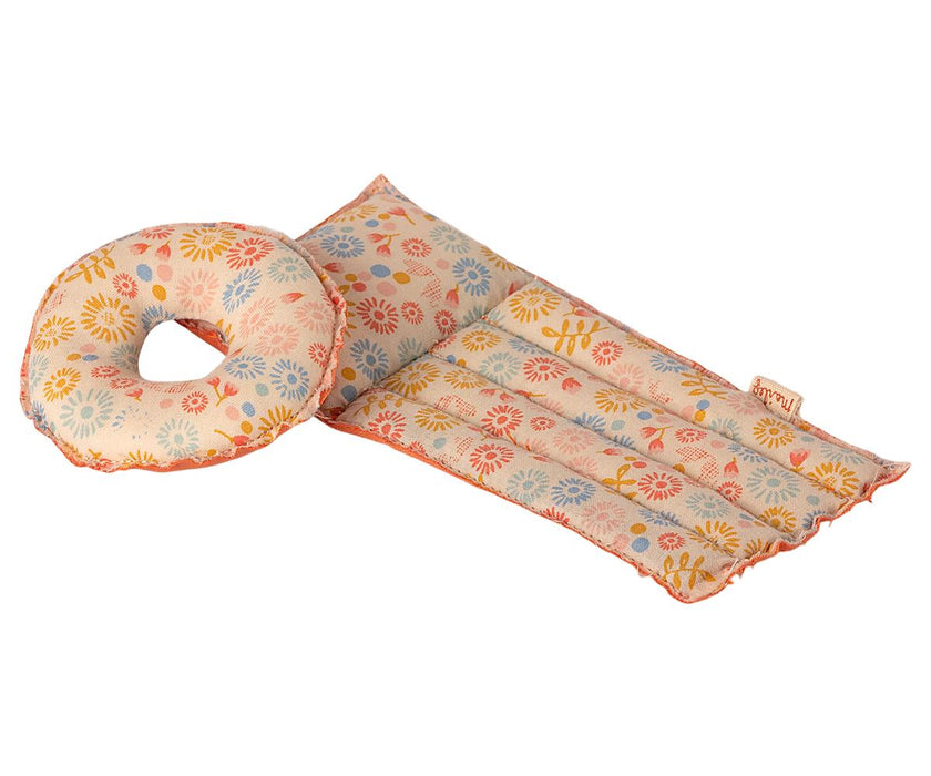Maileg: Air mattress - mouse -Flower