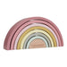 Little Dutch: Wooden rainbow - pink