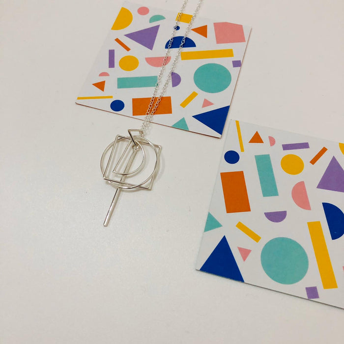 Indi + Will X Lee:Lie  - collaboration - Shapes Pendant