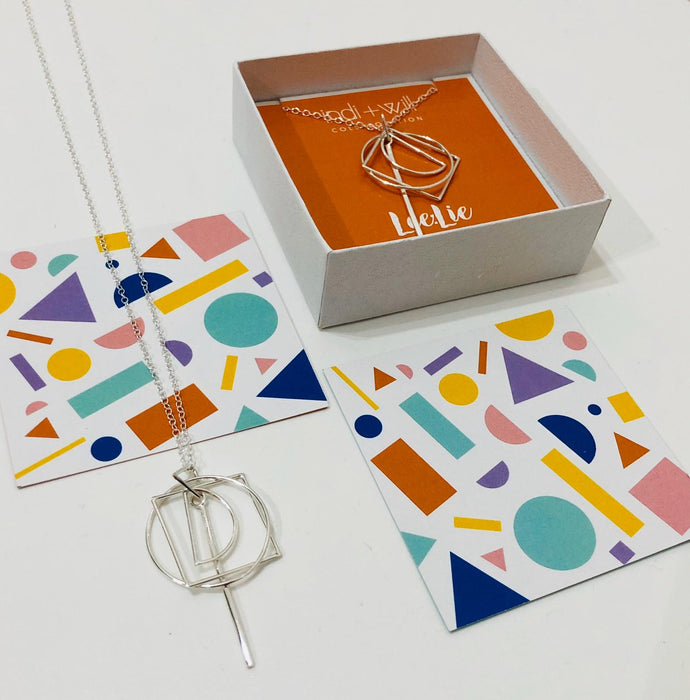 Indi + Will X Lee:Lie  - collaboration - Shapes Pendant
