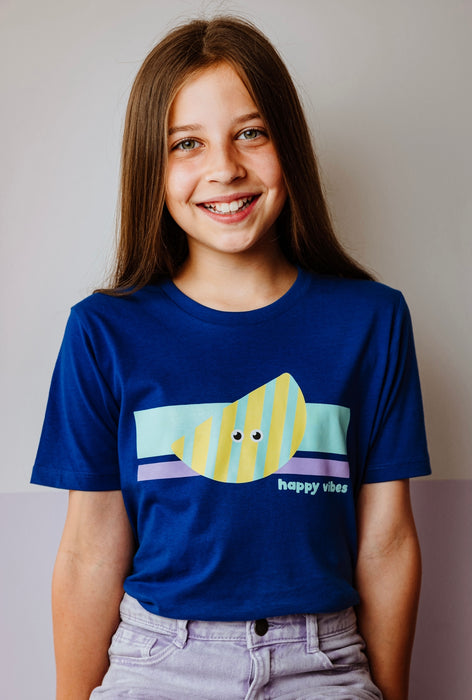 The Vibes: Happy Vibes T-Shirt - 100% profits to support Ukraine