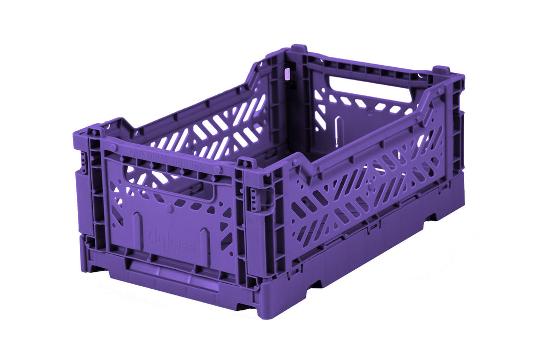 Aykasa: Folding Crate - Mini - violet