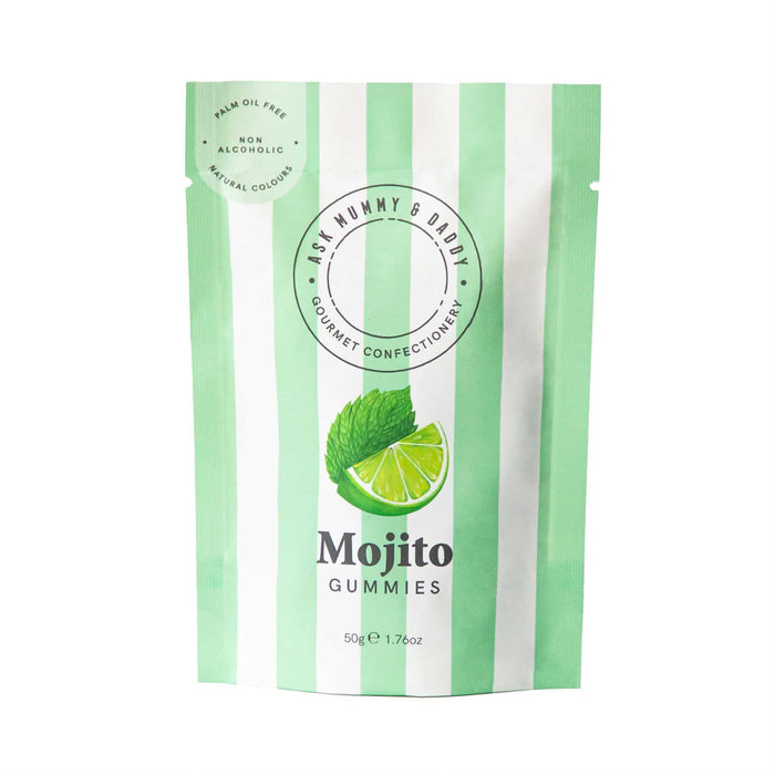 Ask Mummy & Daddy Gourmet Confectionery: Mojito Gummies