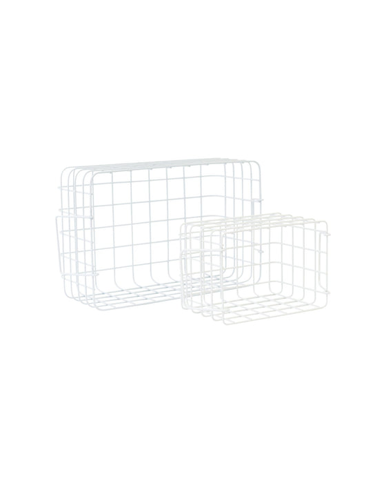 Mustard Made: Baskets - white