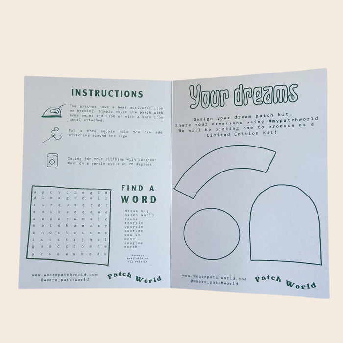 Patch World: DIY Chef Costume Kit