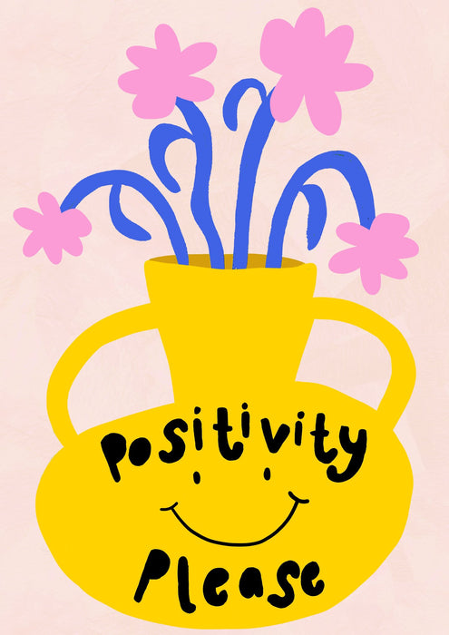 Studio Yaya: Positivity please Art Print - A4