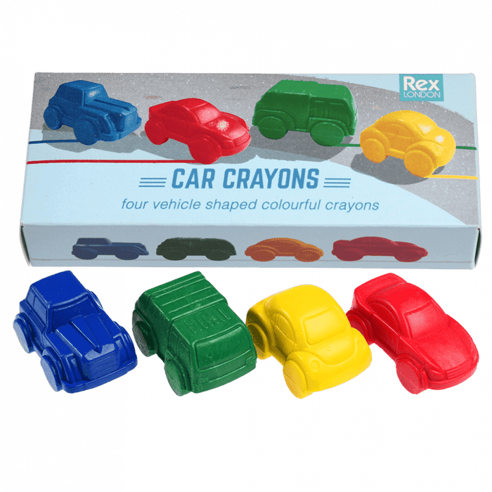 Road Trip Car Crayons (set Of 4)