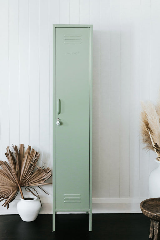 Mustard Made: Storage locker - the skinny in sage