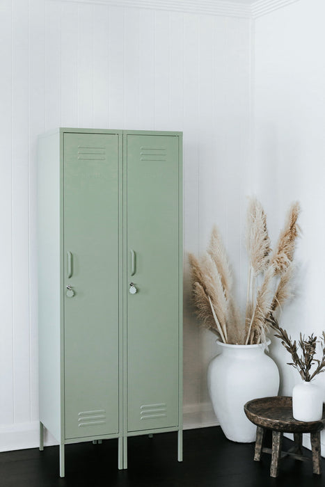 Mustard Made: Storage locker - the skinny in sage