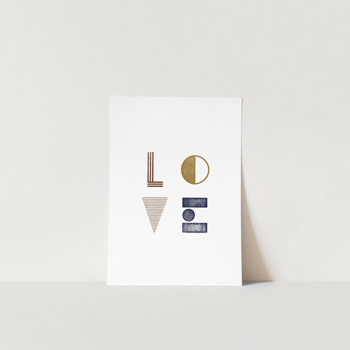 LITTLE BEACON:  The LOVE Print
