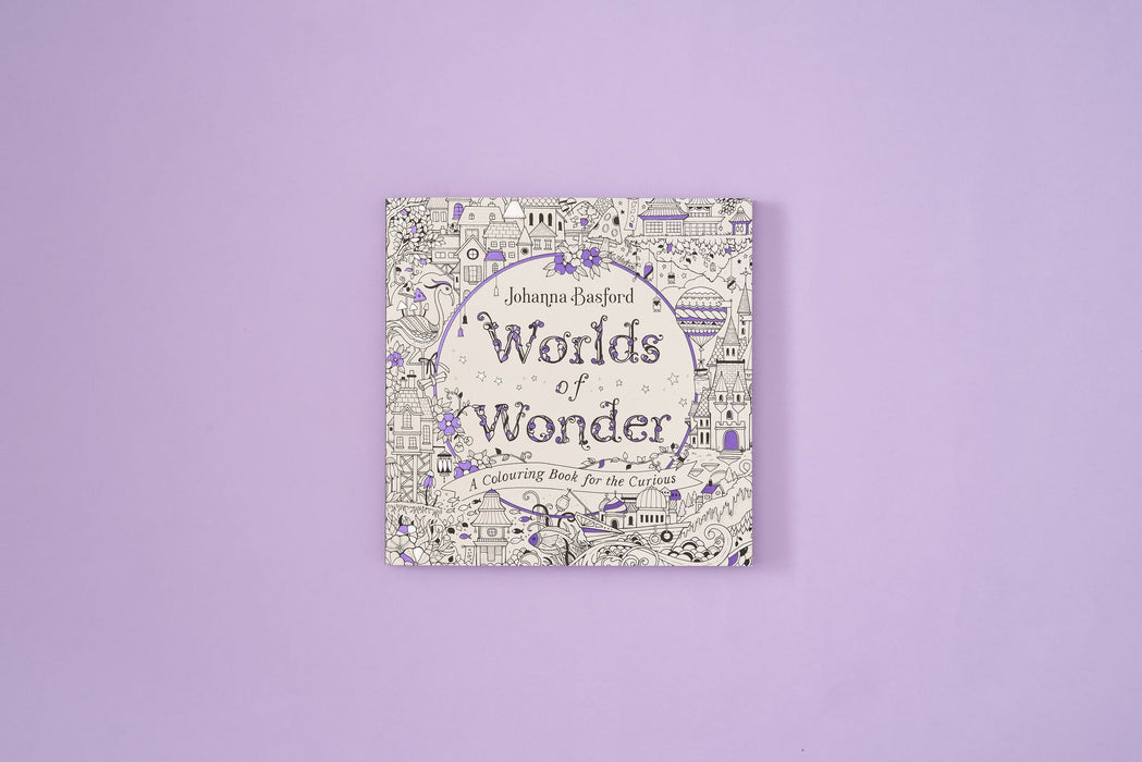 Johanna Basford: Worlds of Wonder: A Colouring Book for the Curious (Paperback)